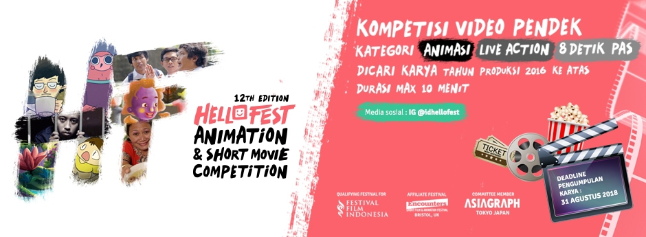 Animation Short Movie Competition Hellofest 12th Edition